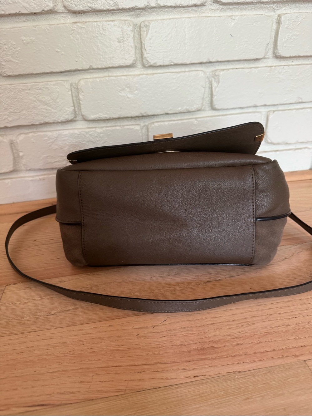 Chloe Indy brown satchel shoulder bag crossbody - Picture 3 of 9